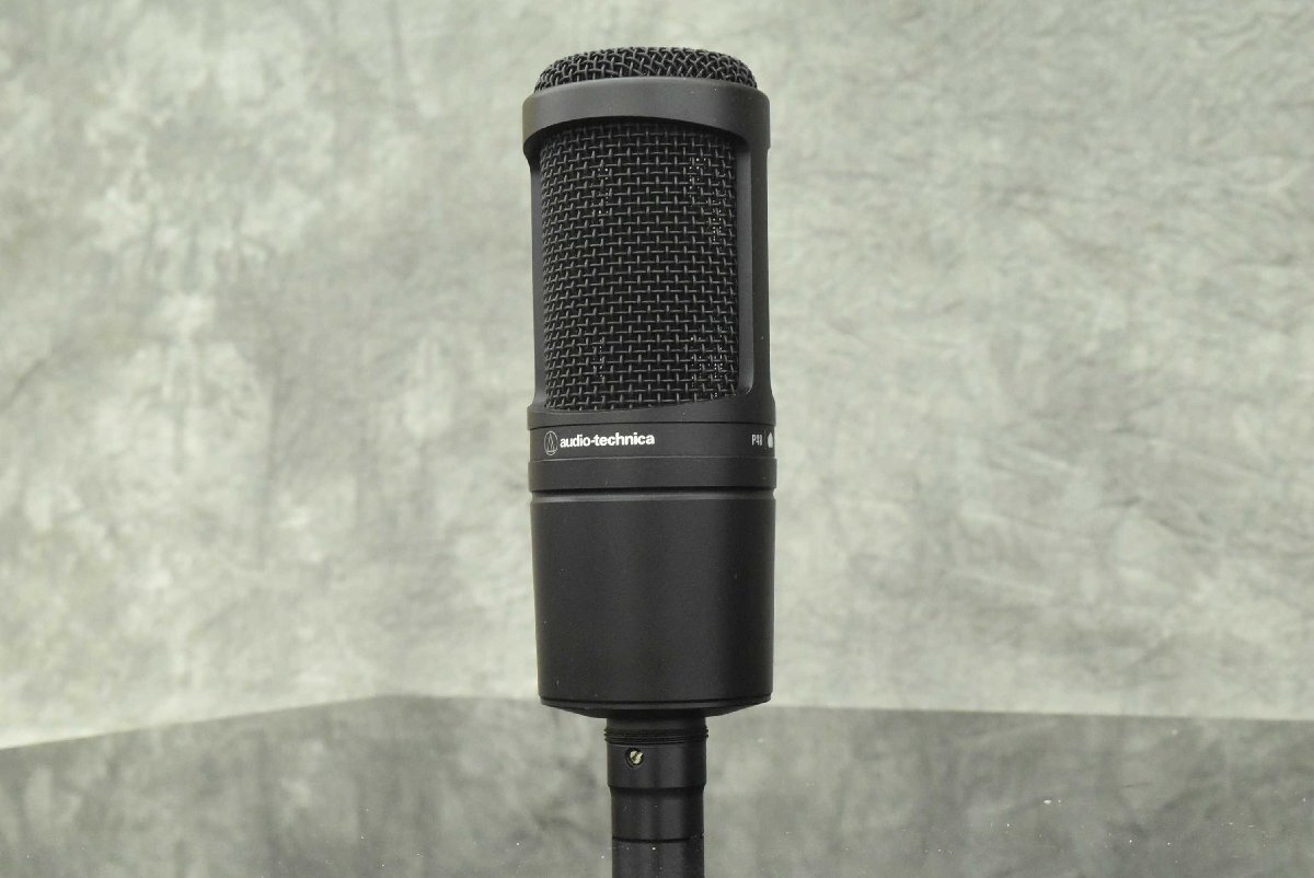 【C】audio-technica AT-2020 コンデンサーマイク オーディオテクニカ 3121730拍卖