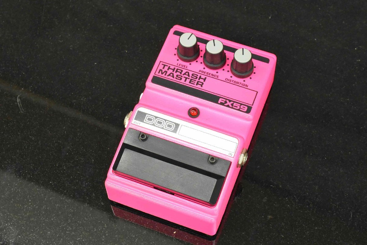 【J】DOD THRASH MASTER FX59 エフェクター 3132478拍卖