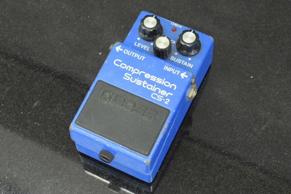【J】BOSS CS-2 Compression Sustainer コンプレッサー ボス 187723拍卖