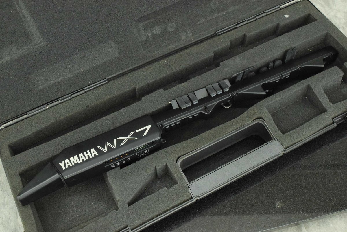 【G】YAMAHA WX7 ウインドシンセサイザー MIDIコントローラー ヤマハ 187515拍卖