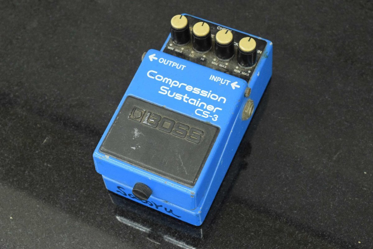 【J】BOSS CS-3 Compression Sustainer コンプレッサー ボス 3132903拍卖