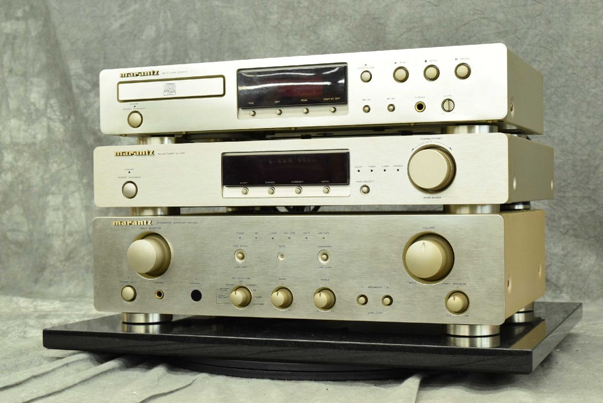 【G】Marantz CD5400/F1N/ST7001/PM4400/F1N オーディオセット マランツ 187461拍卖