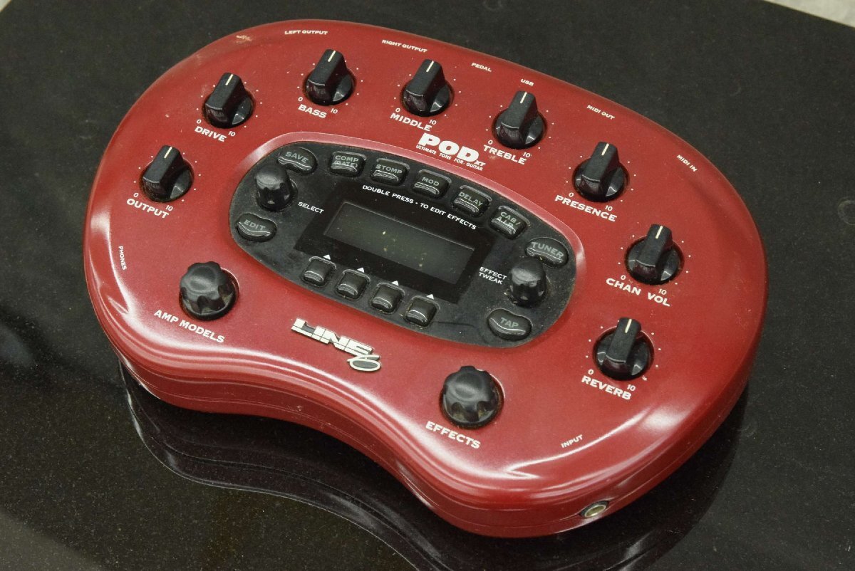 【D】LINE6 POD XT マルチエフェクター ラインシックス 225139拍卖