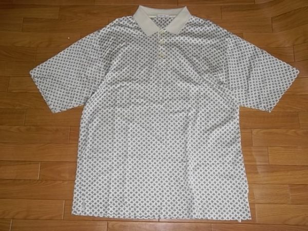 $〜リピーター様特典割引有り◎未使用近い美品◎総柄◎カッター&バック◎半袖ポロシャツ拍卖