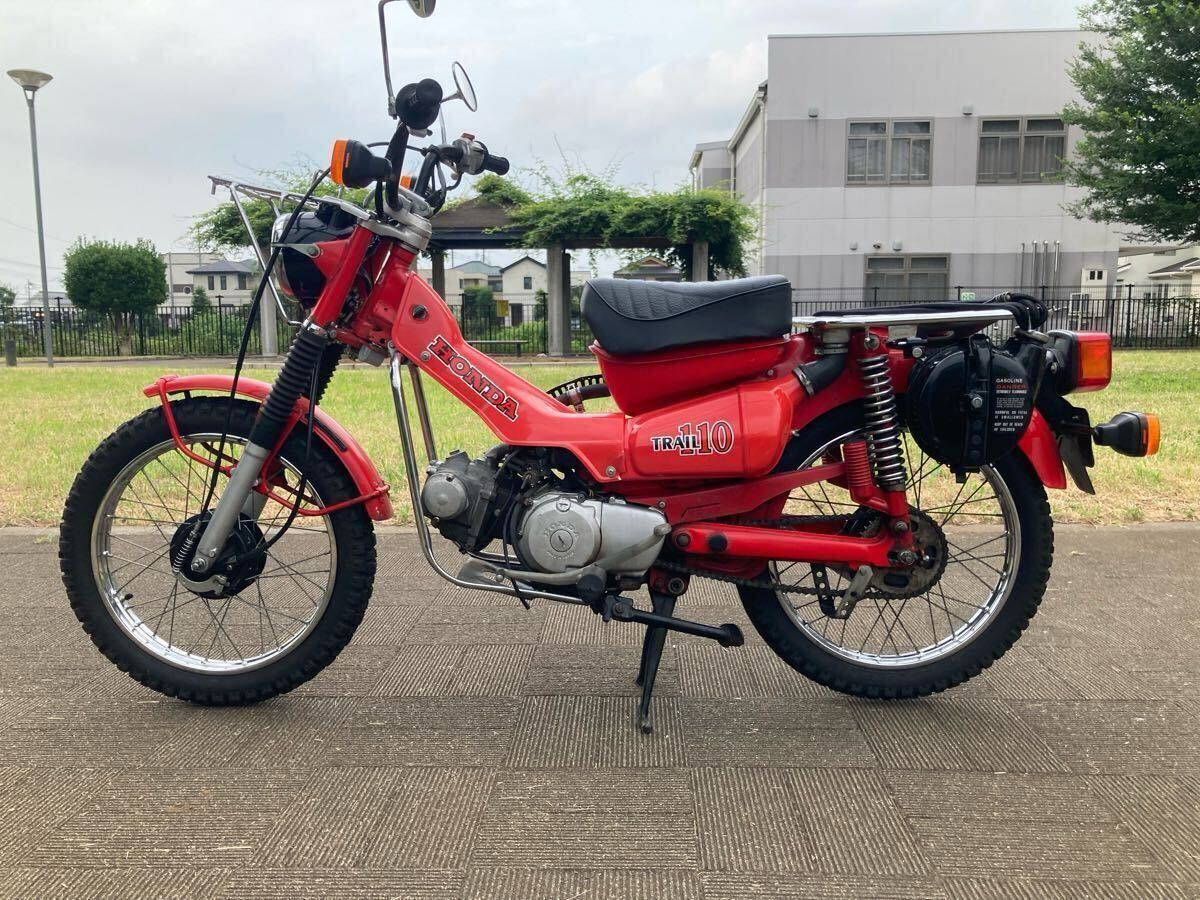 CT110 国内仕様 北米仕様スイベルロックハンドル ザブタンク ホンダ HONDA trail110 ハンターカブ 実動 関連スーパーカブクロスカブ拍卖