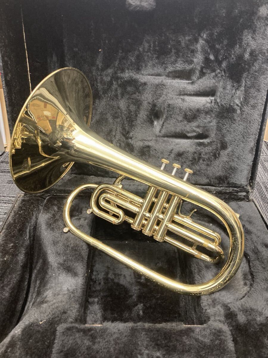 1円スタート Dynasty #E5233 マーチングメロフォン ダイナスティ管楽器 動作未確認 1029T① 拍卖