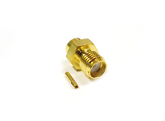 セミリジッド用 SMAJコネクター 新品 RG-402セミリジッドケーブルに対応 「141」サイズ、外径3.58mm 金メッキ SMAJ-402拍卖