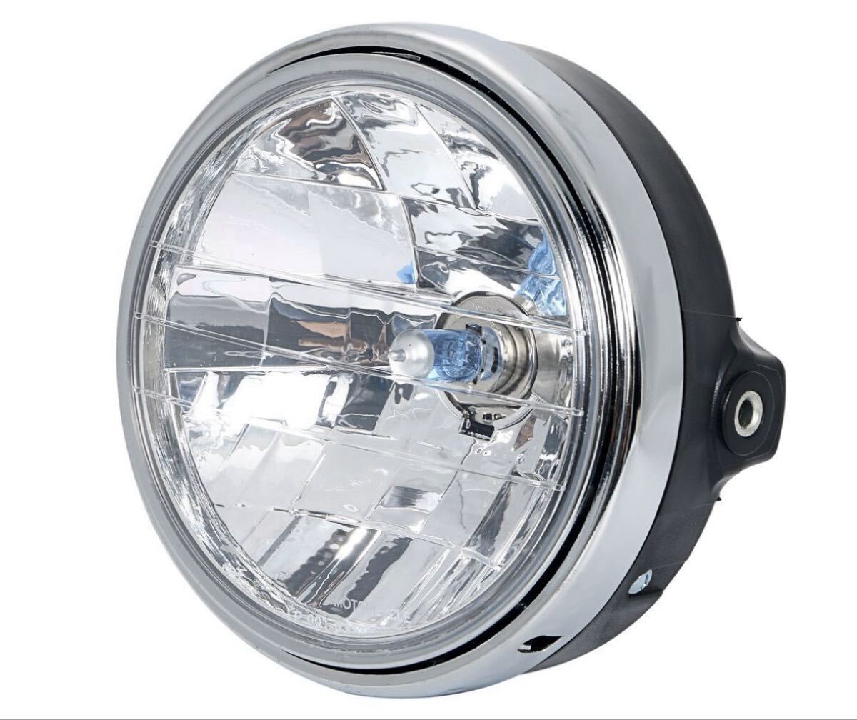 汎用 マルチ リフレクター ヘッドライト 純正タイプ 社外品 LED ステー付き拍卖