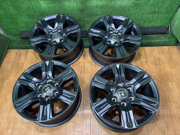 ハイラックス トヨタ純正 エンケイ製 アルミホイール 17インチ 7.5J ET30 6H PCD139.7 4本 拍卖