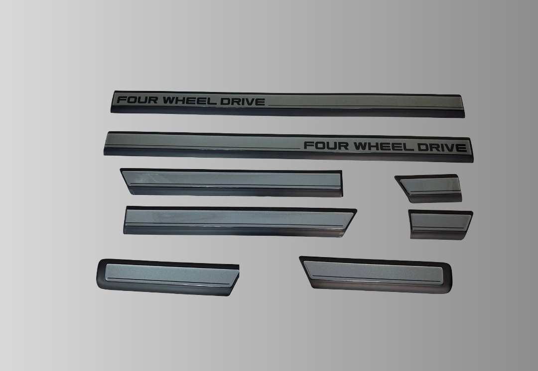 ●新品未使用 トヨタ純正 ランクル 80 サイドモール ラバー プロテクター 8点セット TOYOTA ランドクルーザ FZJ80 HDJ80 HDJ81 HZJ80 HZJ81拍卖