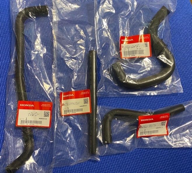 ●新品 未使用●ホンダ純正 HONDA シビック EK2/EK3/EK4/EK9 タイプR パワステ関連 ホース 4点セット拍卖