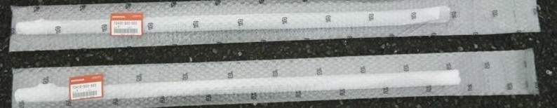 ●新品 ホンダ純正 プレリュード BB5 BB6 BB7 BB8 フロント ドア モールディング 左右セット アウター ストリップ PRELUDE拍卖