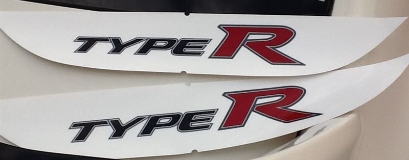 ●新品●ホンダ純正 シビック CIVIC タイプR FD2 ステッカー左右セット HONDA拍卖