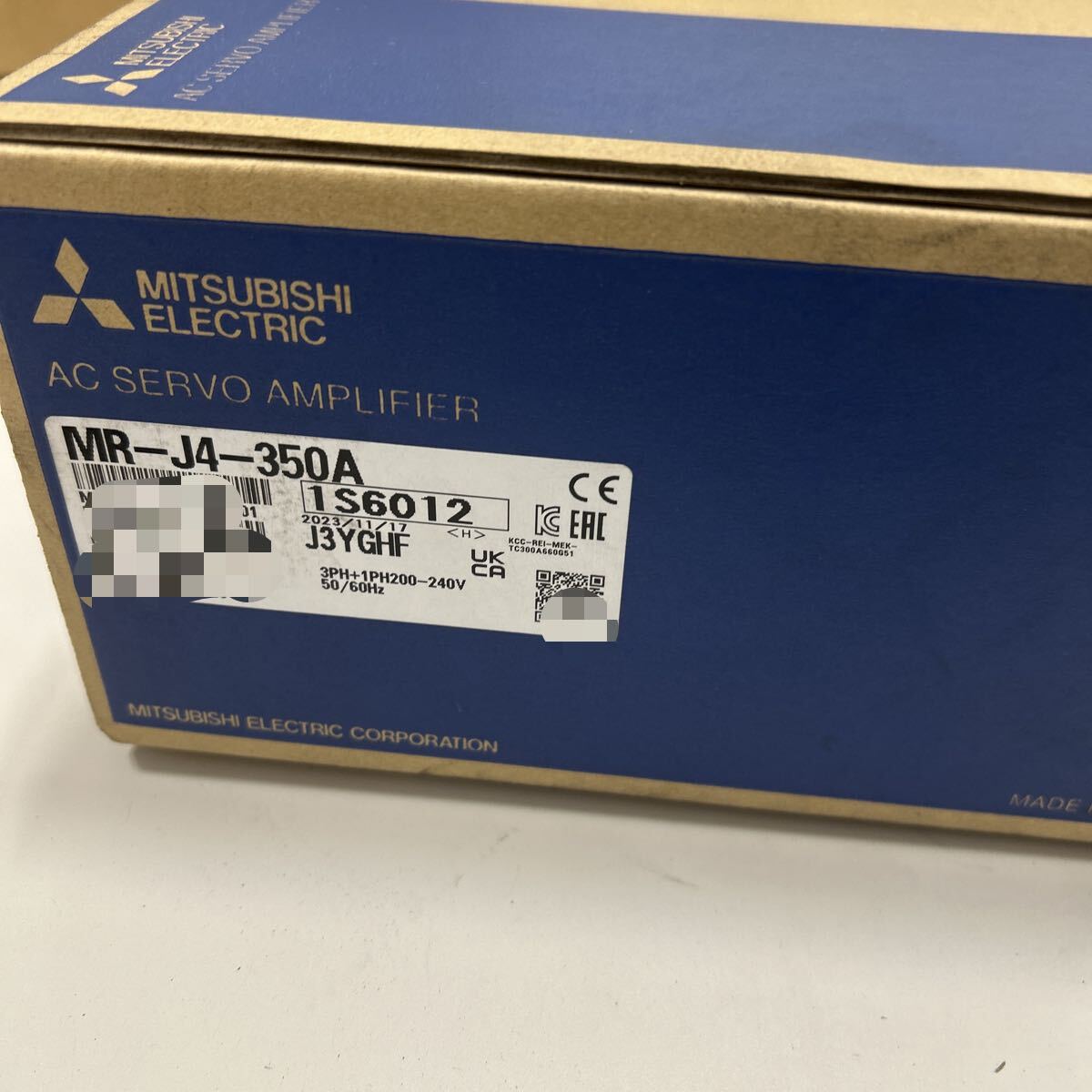 ★未使用 三菱電機 サーボアンプ MR-J4-350A 2023年製拍卖