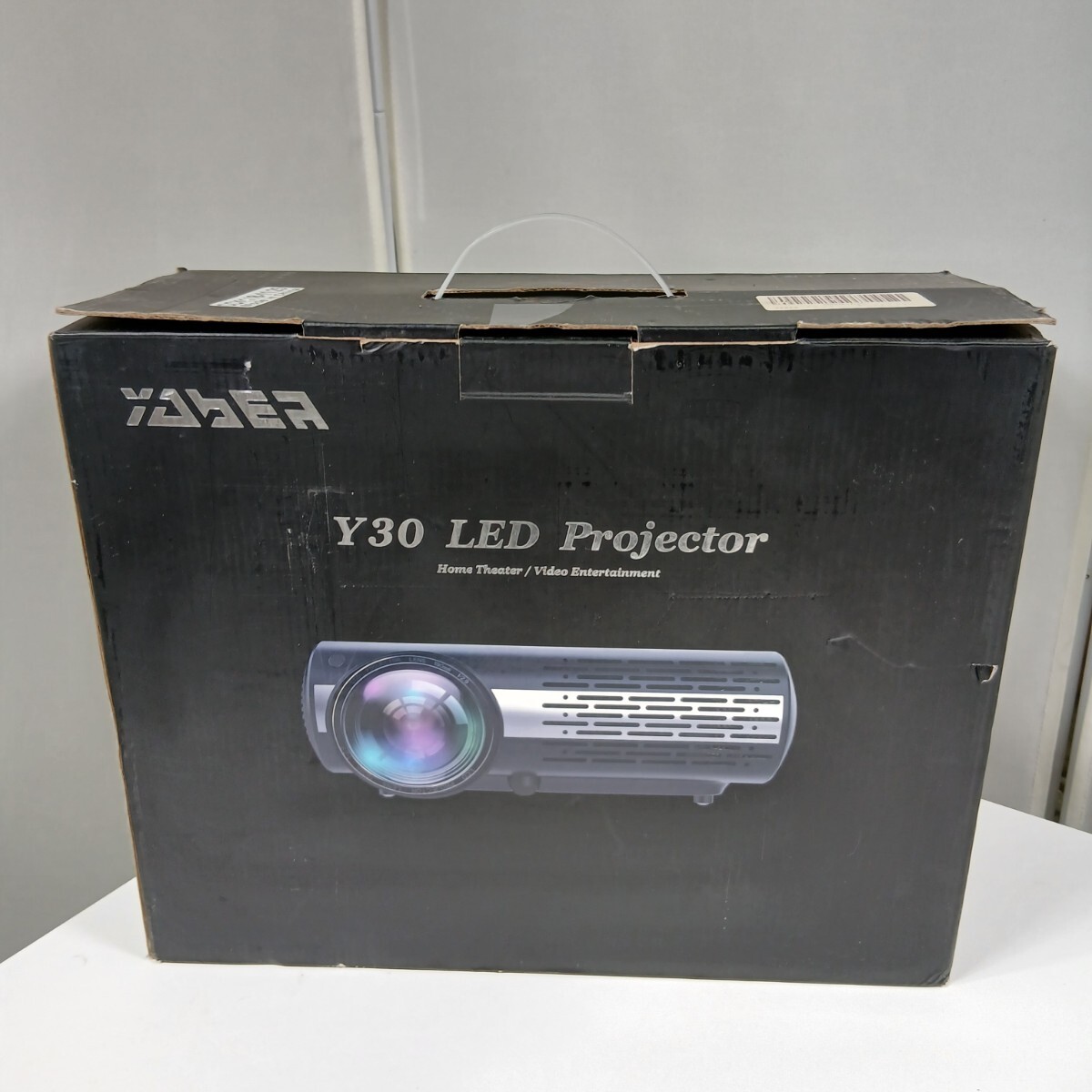 #635 YABER Y30 プロジェクター 小型プロジェクター ホームプロジェクター ホームシアター 映像機器/和歌山県にて引き取り大歓迎拍卖