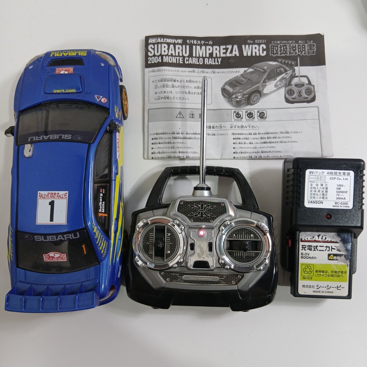 #728 REALDRIVE SUBARU インプレッサ IMPREZA ラジコン スバル/和歌山県にて引き取り大歓迎拍卖