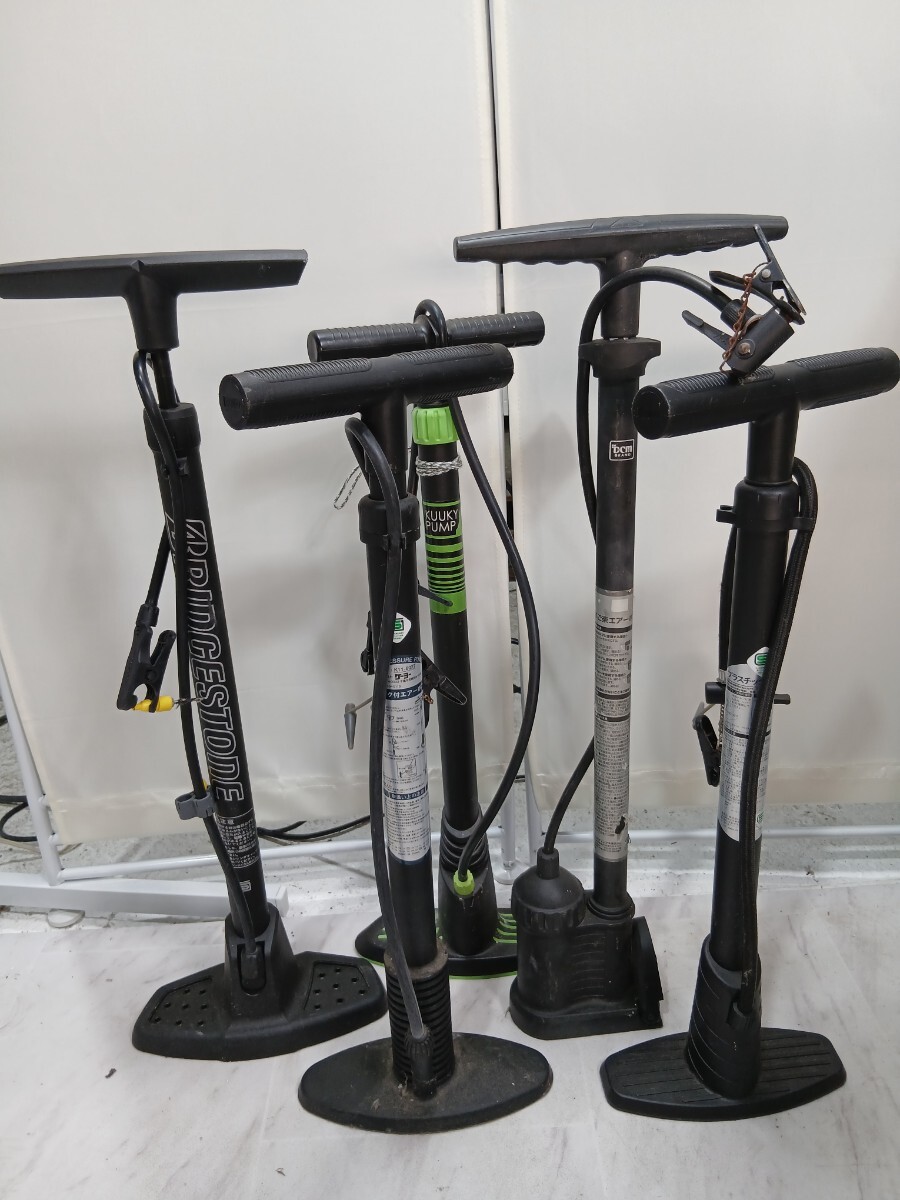 #541 空気入れ スマートポンプ 自転車 BRIDGESTONE その他5点まとめ売り拍卖