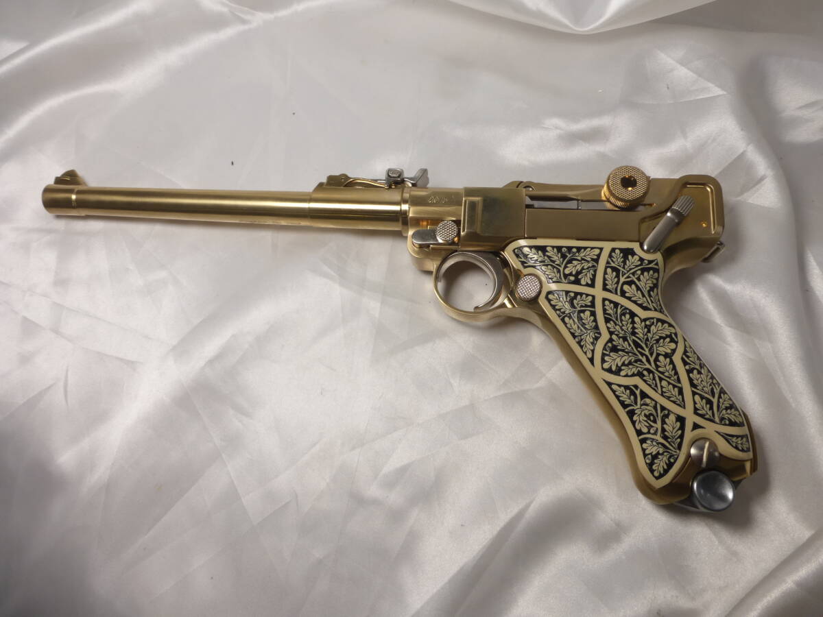 希少コレクター品 未使用美品 マルシン金属モデルガン 22K ルガーP08 8インチ ランゲラウフ 拍卖