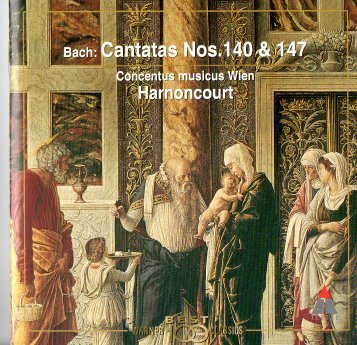バッハ/カンタータ147、140(アーノンクール)CD拍卖