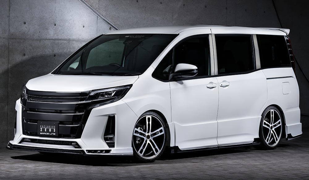 M'z SPEED 4点キット ホワイトパールクリスタルシャイン (070) FRP ノア ZRR80W ZRR85W H29.8~R3.12 Si MC後 ソナー有車拍卖