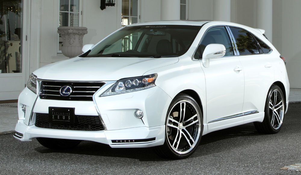 M'z SPEED 4点キット 未塗装 FRP レクサス RX450h GYL10W GYL15W GYL16W H24.4~H27.9 Fスポーツ/エアロバンパー付車 MC後拍卖