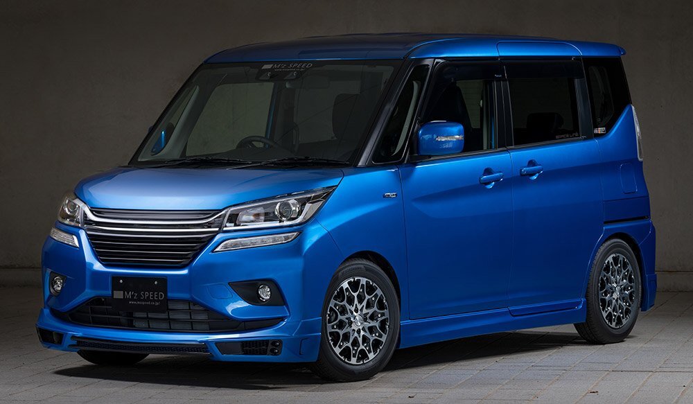 M'z SPEED 3点キット スーパーブラックパール (ZMV) FRP ソリオバンディット MA36S MA46S H30.7~R2.11 MC後拍卖