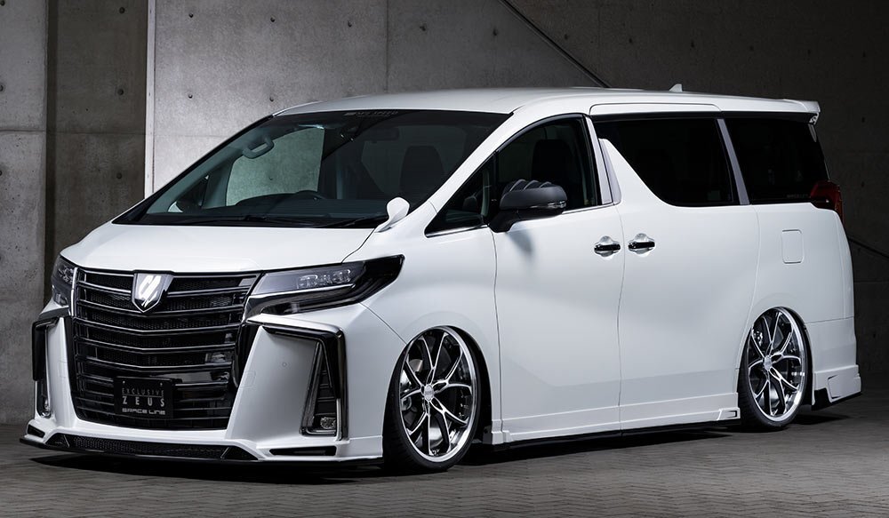 M'z SPEED 4点キット 塗り分け塗装 (070/202) FRP アルファードハイブリッド AYH30W H30.1~R5.5 SR/S MC後拍卖