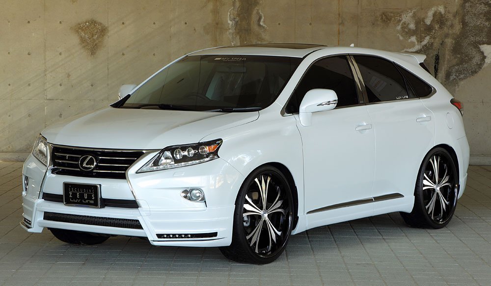 M'z SPEED 4点キット 塗り分け塗装 (077/212) FRP レクサス RX350 GGL10W GGL15W H24.4~H27.9 MC後拍卖