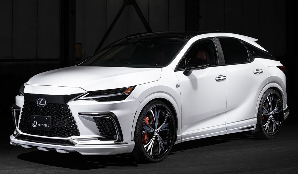 M'z SPEED 3点キット ピアノブラック ABS(表面アクリル) レクサス RX350 TALA15 R4.11~ Fスポーツ拍卖