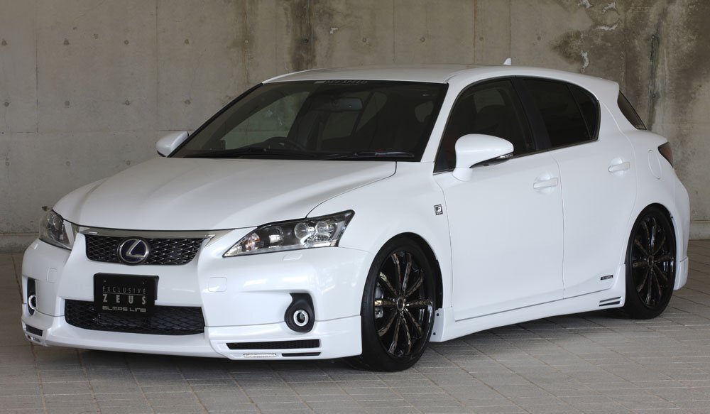 M'z SPEED 4点キット 未塗装 FRP レクサス CT200h ZWA10 H23.1~H25.12拍卖
