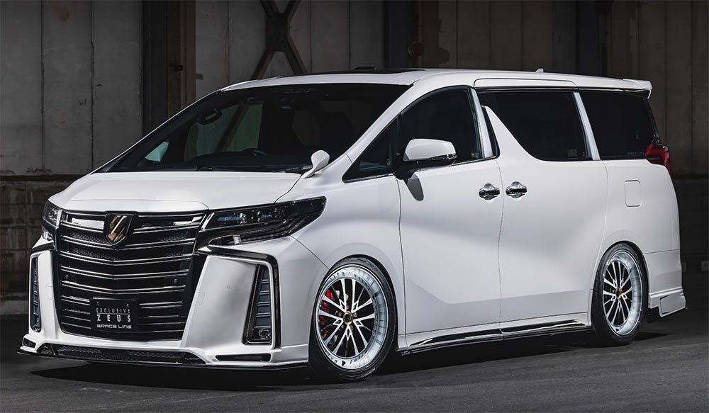 M'z SPEED 4点キット 塗り分け塗装 (070/202) ABS アルファードハイブリッド AYH30W H30.1~R5.5 エグゼクティブS/ゴールド MC後拍卖