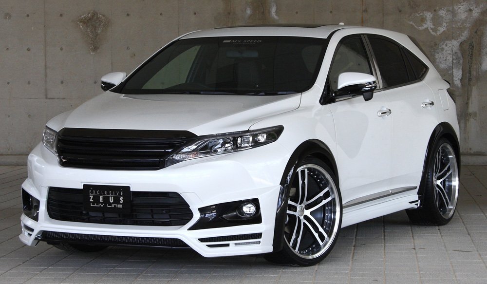 M'z SPEED 4点キット ホワイトパールクリスタルシャイン (070) FRP ハリアーハイブリッド AVU65W H25.12~H29.5 MC前拍卖
