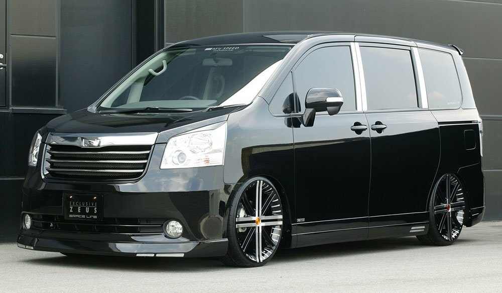 M'z SPEED 3点キット ブラック (202) FRP ノア ZRR70G H19.6~H22.3 FF G/X/YY拍卖