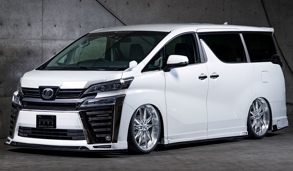 M'z SPEED 4点キット 塗り分け塗装 (070/202) FRP ヴェルファイアハイブリッド AYH30W H30.1~R5.5 ZR/Z/エグゼクティブラウンジZ MC後拍卖