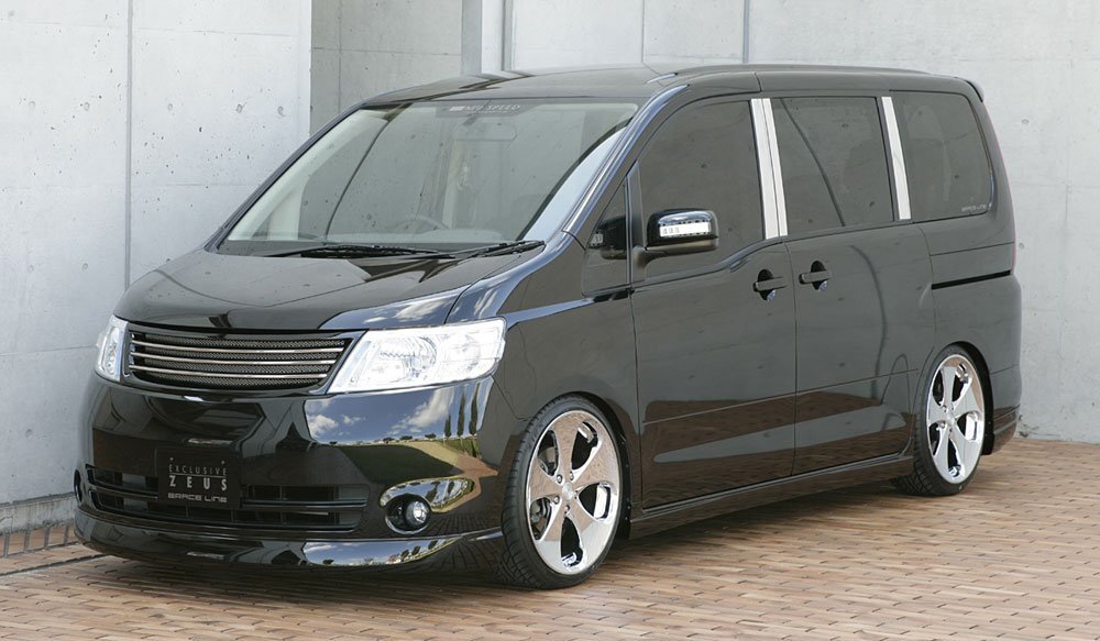 M'z SPEED 3点キット 未塗装 FRP セレナ C25 NC25 H17.5~H19.11 20S/20G MC前拍卖