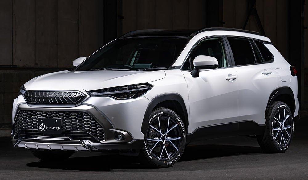 M'z SPEED 3点キット つや消しブラック AES カローラクロス ZSG10 ZVG11 ZVG13 ZVG15 ZVG16 R3.9~拍卖