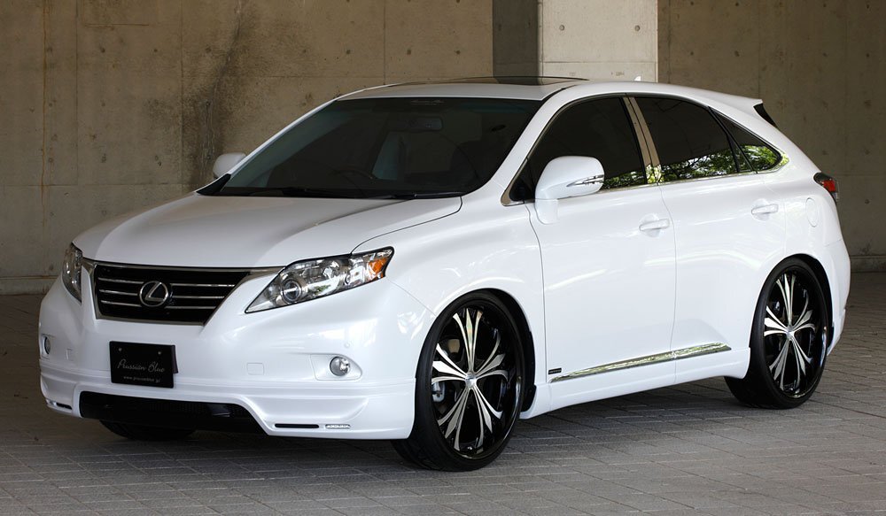 M'z SPEED 4点キット 未塗装 FRP レクサス RX350 GGL10W GGL15W GGL16W H21.1~H24.3 MC前拍卖