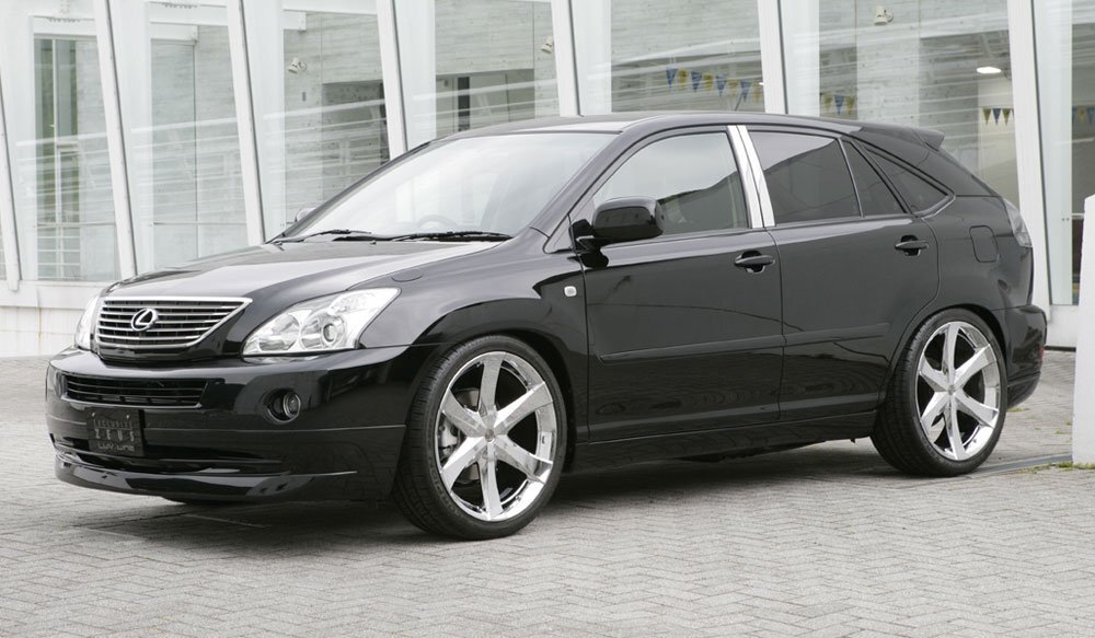 M'z SPEED 3点キット ブラック (202) FRP ハリアーハイブリッド MHU38W H17.3~H24.8拍卖