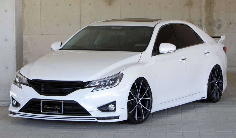 M'z SPEED 3点キット 塗り分け塗装 (062/202) FRP マークX GRX130 H24.8~H28.10 250G/250G Fパッケージ MC後拍卖