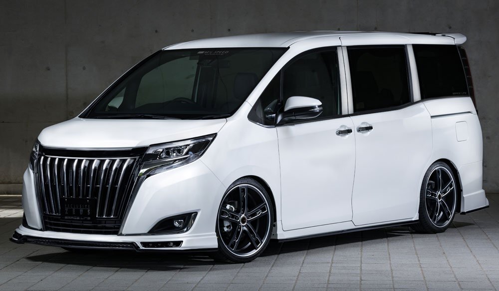 M'z SPEED 4点キット ホワイトパールクリスタルシャイン (070) FRP エスクァイア ZWR80G H29.6~R3.12 ハイブリッド拍卖