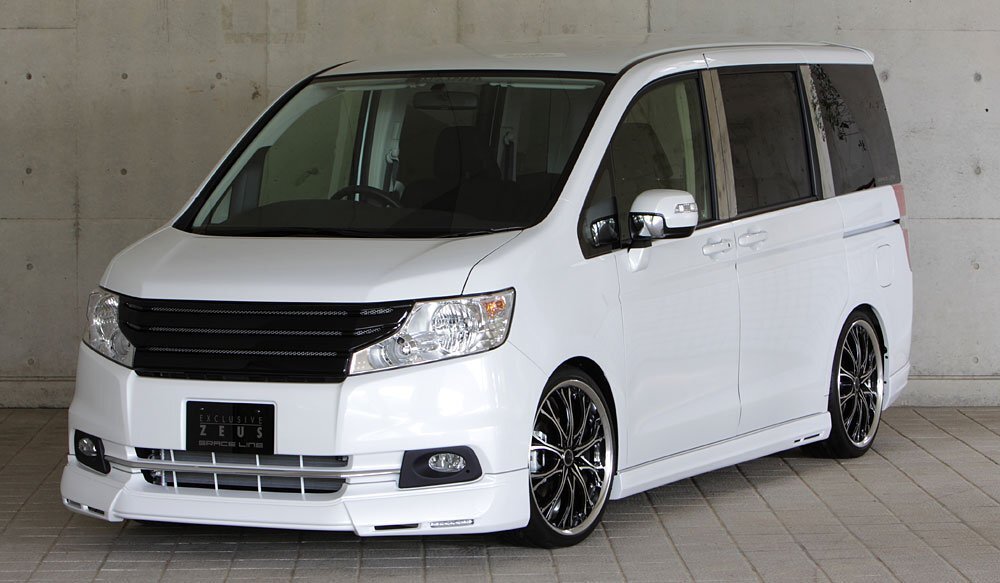 M'z SPEED 4点キット クリスタルブラックパール (NH731P) FRP ステップワゴン RK1 RK2 H24.4~H27.3 G/Li MC後拍卖