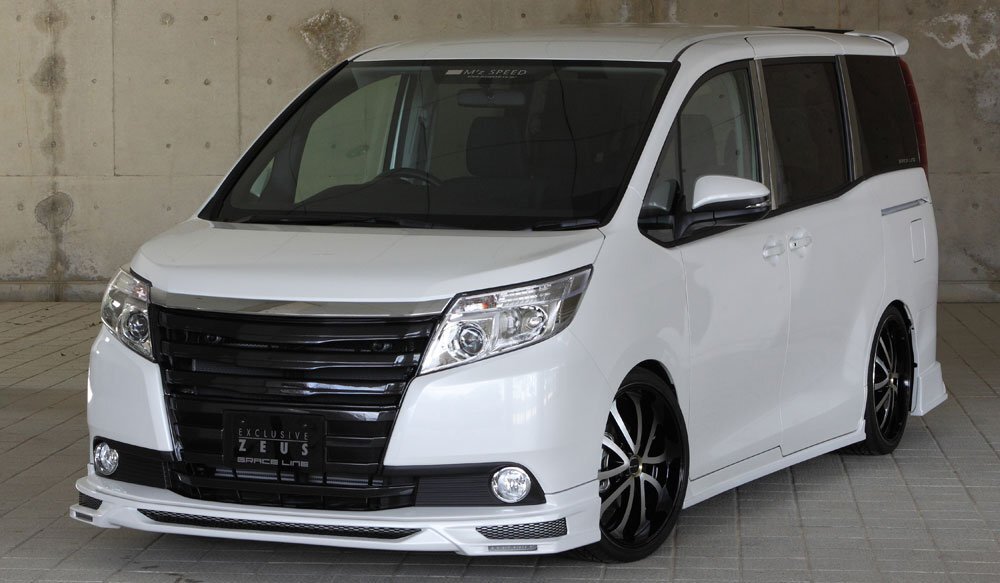 M'z SPEED 4点キット 塗り分け塗装 (070/202) FRP ノア ZRR80G ZRR85G H26.1~H29.7 G/X/X Vパッケージ MC前拍卖