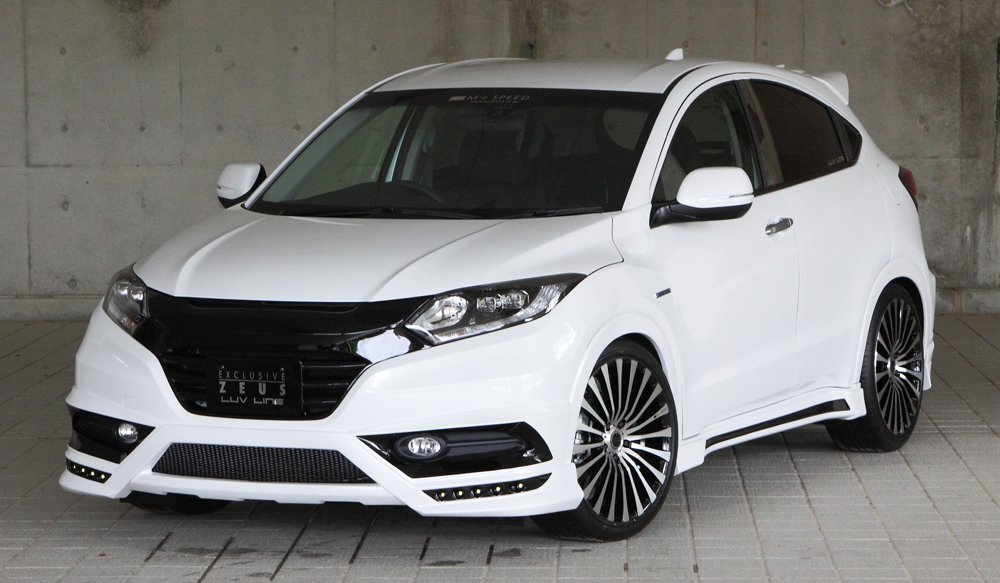 M'z SPEED 4点キット 未塗装 FRP ヴェゼル RU1 RU2 RU3 RU4 H25.12~H30.1 RS除く拍卖