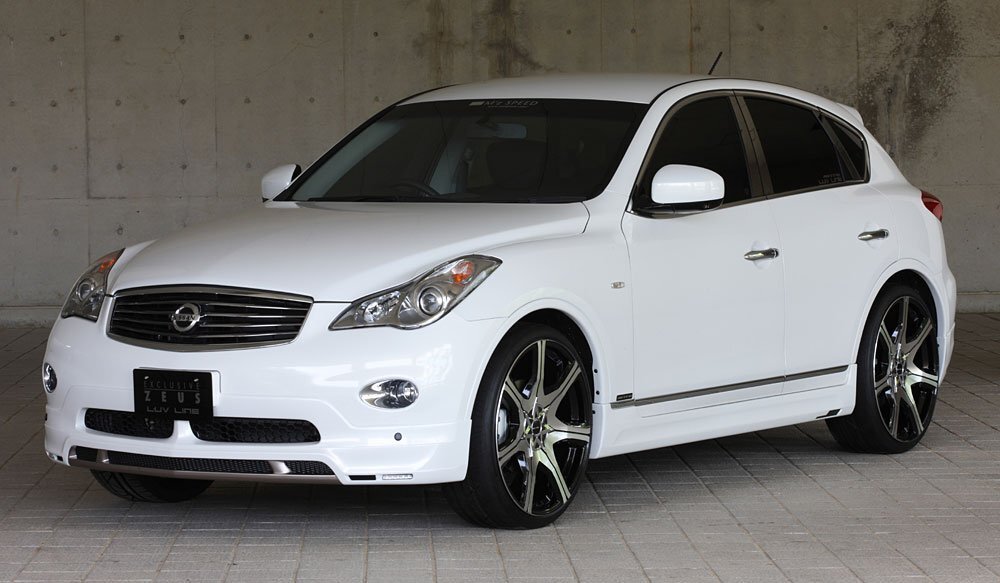 M'z SPEED 4点キット 未塗装 FRP スカイラインクロスオーバー J50 NJ50 H21.7~ エアロパッケージ付車除く拍卖