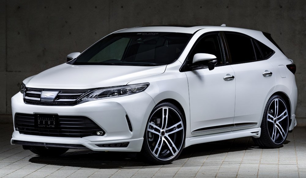 M'z SPEED 4点キット タイプB 塗り分け塗装 (070/1G3) FRP ハリアーハイブリッド AVU65W H29.6~R2.5 MC後拍卖