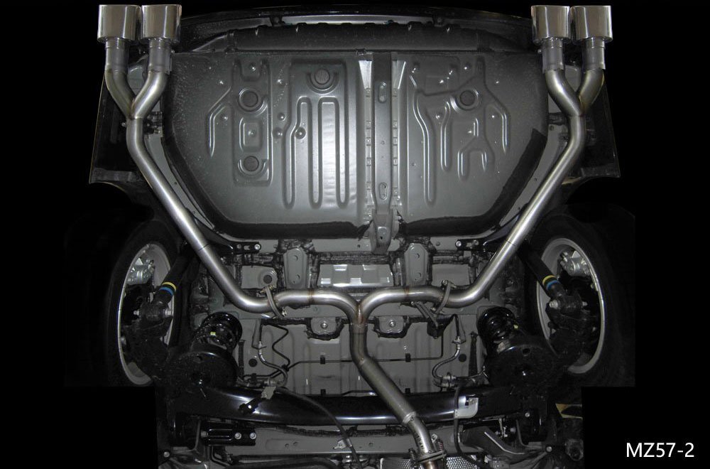 M'z SPEED エキゾーストシステム (MZ57-2) チタン ノア DAA-ZWR80G H26.1~H29.7 2ZR-5JM ハイブリッドG/X MC前拍卖