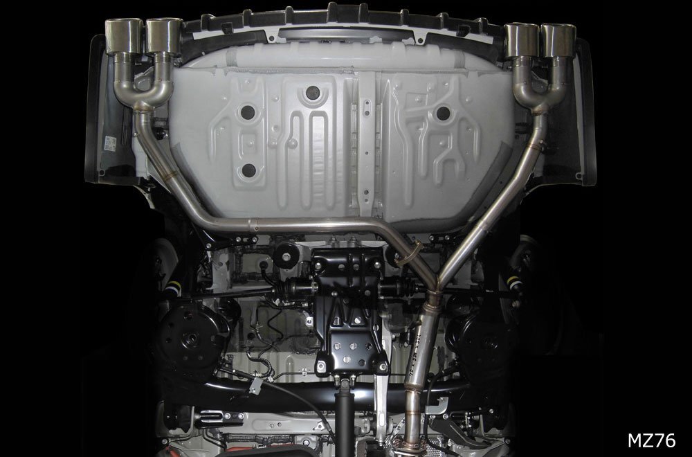 M'z SPEED エキゾーストシステム (MZ76) チタン ノア DBA-ZRR85G H26.1~H29.7 3ZR-FAE G/X/X Vパッケージ MC前拍卖