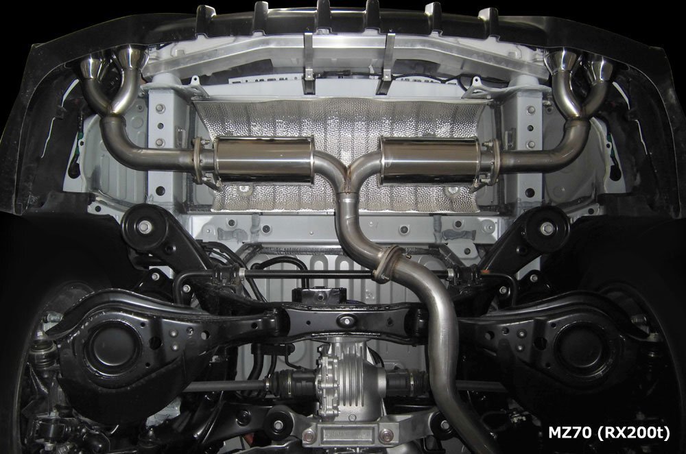 M'z SPEED エキゾーストシステム (MZ70) レクサス RX300 DBA-AGL20W DBA-AGL25W H29.11~R1.9 8AR-FTS拍卖