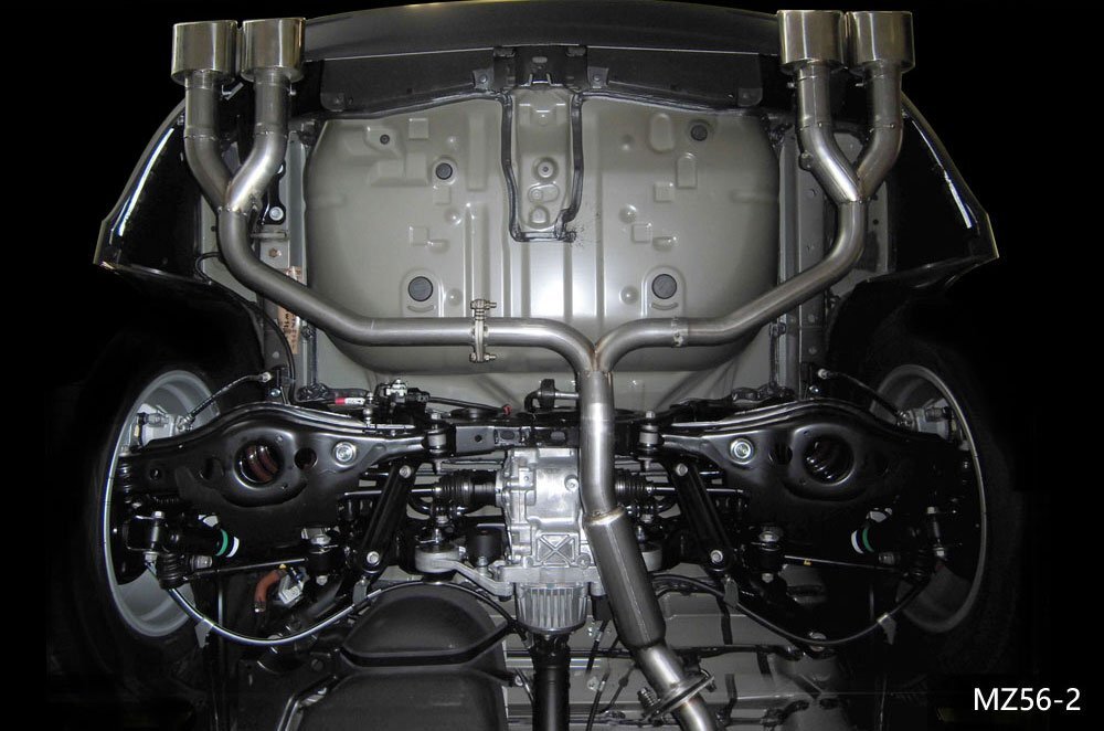 M'z SPEED エキゾーストシステム 左右4本出し (MZ56-2) ハリアーハイブリッド DAA-AVU65W H25.12~H29.5 2AR-2JM-2FM MC前拍卖