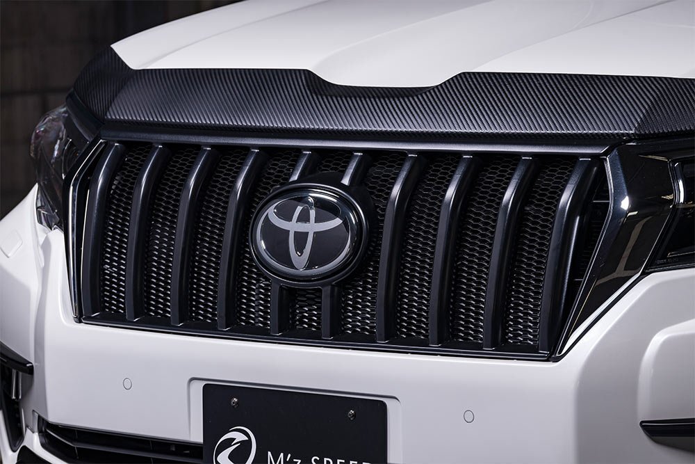M'z SPEED フロントグリル 未塗装 ABS ランドクルーザープラド GDJ150W GDJ151W TRJ150W H29.9~R6.4 カメラ有車拍卖